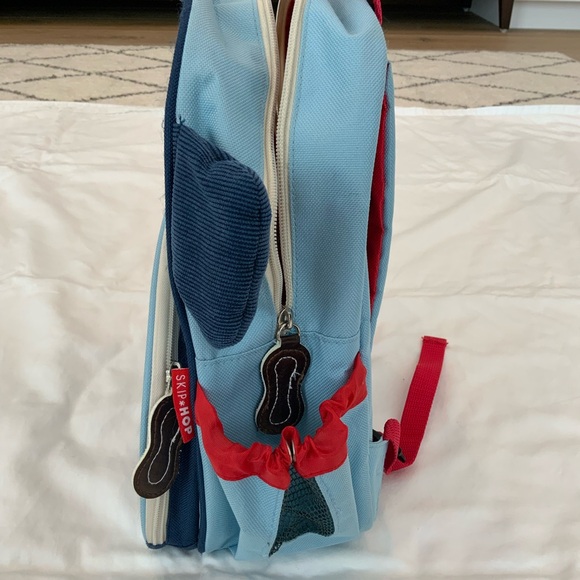 Skip Hop Blue Elephant Kids Backpack - Picture 5 of 5